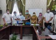 PTPN4 Serahkan Bantuan CSR Untuk Bantuan Penanggulangan Banjir di Kab Sergai