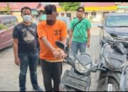 Dalam Hitungan Jam Sat Reskrim Polres Tanah Karo Berhasil Bekuk Pelaku Curanmor