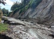 Jalan Menuju Nagori Panambean Huta Urung Rusak Parah