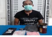 Ditangkap dijalan Setelah Pengembangan di Temukan Shabu dan Ratusan Ekstasi di Simpan di Rumah