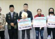 Pemberian Tali Asih Sebagai Rasa Bangga dan Terimakasih Bupati Simalungun Kepada Atlet Berbakat dari Simalungun