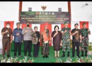 Forkopimda Karo Menerima Kedatangan Pangdam I BB di Pendopo Rumah Dinas Bupati Karo