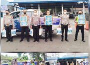 Menyambut Hari Lalu Lintas Bhayangkara ke 67 Sat Lantas Bakti Sosial di Wilkum Polres Simalungun