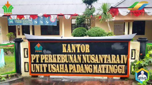 PTPN IV Kebun Padang Matinggi Serahkan Bantuan TJSL Untuk Perbaikan Jalan