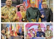 Kampung Warna Warni Tigarihit Parapat Raih Anugerah Desa Wisata 2022