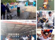 Menyongsong Libur Nataru KSOPP  Laksanakan DRILL di  Fery KMP Tao Toba
