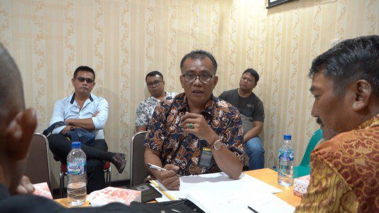 Jelang Eksekusi Lahan, Polres Simalungun Lakukan Sosialisasi Kepada Penggarap