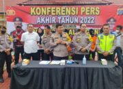 Kapolres Simalungun Pimpin Rillis Akhir Tahun Sampaikan Capaian Kinerja Selama Tahun 2022