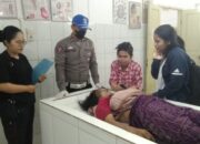 Sat Lantas Polres Simalungun Olah TKP Mopen FA Sinar Murni yang Terjun ke Jurang