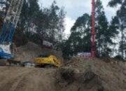 PT.Hutama Karya Diduga Gunakan Batu Padas Hasil Galian Proyek Menara Pandang Tele(KSO)