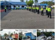 Polres Simalungun Amankan Jalur Logistik F1H2O Dengan pengawalan yang Ketat