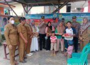 Kapolres Simalungun Melalui Kapolsek Tanah Jawa Kembali Laksanakan PMT Anak Tahap Ahir