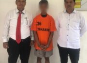 Polsek Bosar Maligas Tangkap Tangkap Buruh Harian Pengedar Sabu -Sabu di Tinjowan
