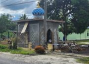 Polsek Tanah JawaTerus Berbenah Bangun musolah Renopasi Pagar Dan Bangun Gapura Kantor