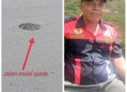 Diduga Asal Jadi, Baru Sebulan Dioerbaiki Sudah Mulai Rusak