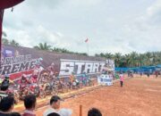 Polsek Tanah Jawa Laksanakan PAM Di Super GRASSTRACK 2023 Sirvuit Greenland