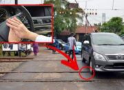 Jika Mobil Mogok Diperlintasan Kreta Api Tekan Klakson Untuk Nyalakan Mesin