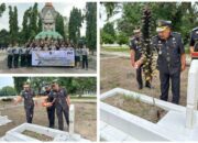 Semarak Memperingati HBP ke -60 Lapas Narkotika Pematangsiantar Ziarah Dan Tabur Bunga Ke Makam Pahlawan