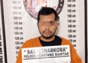 Pria Berumur 24 thn Miliki 6 Paket Sabu Berhasil Dibekuk Polres Pematangsiantar