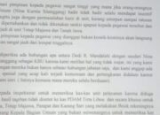Beredarnya Surat Kaleng Soal Laporan Bobroknya Manajemen PAM Tirtalihou Kabupaten Simalungun