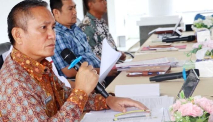 Pimpin Rakor TAPD Bupati Simalun gun Kita Harus konsen Mengenai Efisiensi Anggaran ini
