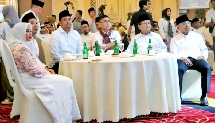 Bupati Simalungun Hadiri Acara Silaturahmi dan Buka Puasa Bersama Gubsu dan Wagubsu