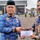 ASN di Lingkungan Pemkap Simalu Melaksanakan Upacara HKN 28 Anggota KORPRI Purna Tugas Mendapat Tali Asih