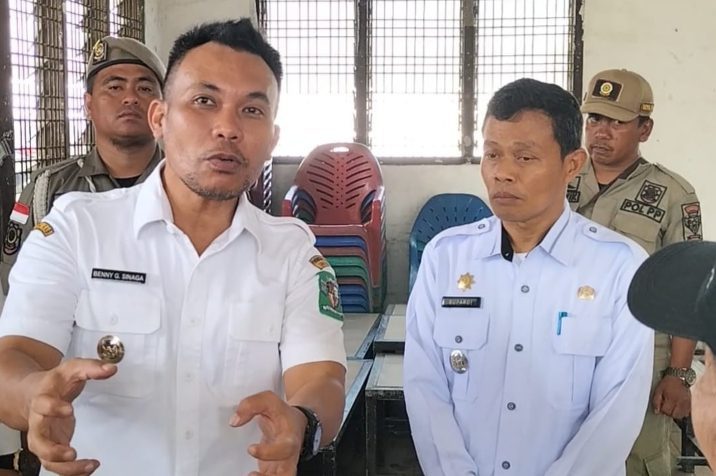 Tinjau Gedung Wisma Karya Serblawan Wabup Simalungun Instruksikan Camat Dologbatunanggar Lakukan Pembersihan dan Pembenahan