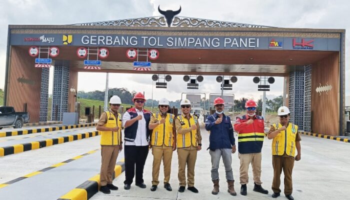 Tinjau Progres Pembangunan Tol Sinaksak -Simpang Panei Bupati Simalungun, Jln Tol ini Salah satu Faktor Pendukung Utama Pertumbuhan Ekonomi Daerah