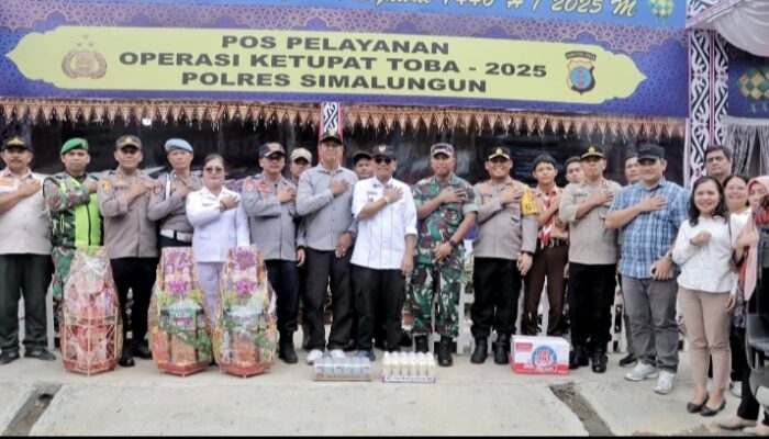 Pastikan Kelancaran dan Keamanan  Perayaan Hari Raya  Idul Fitri 1446 H/2025 M Bupati Simalungun dan Forkopimda Tinjau  Pospam dan Fosyan