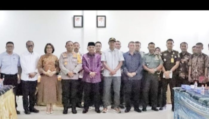 Pimpin Rakor Penanganan Banjir di Bawah Pasar Bawah Serbelawan  Bupati Simalungun Segera  Turunkan Konsultan