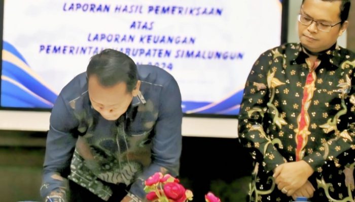 LHP BPK Atas LKPD tahun 2024 Pemkap Simalungun Menerima Opini WTP
