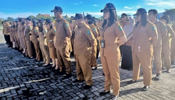 Pimpin Apel Pagi Wakil Bupati Simalungun Tekankan Pejabat Struktural Agar Menjadi Contoh dan Teladan
