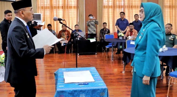Lantik Pengurus TP PKK Periode 2025-2030 Bupati Simalungun Harapkan Dinas Terkait Dampingi PKK Dalam Menjalankan Program Kerja
