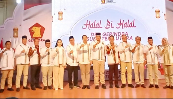 Hadiri Halalbihalal DPD Partai Gerindra Sumut Wakil Bupati Simalungun Pemkap Simalungun Siap Berkolaborasi Dengan Pemprovsu