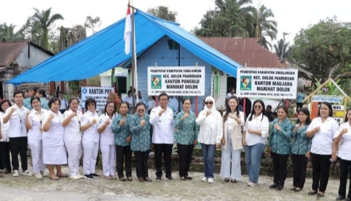 Lakukan Pembinaan Ke Nagori Percontoan, Ketua TP. PKK Pembinaan Bukan  Hanya Karena Adanya  Lomba