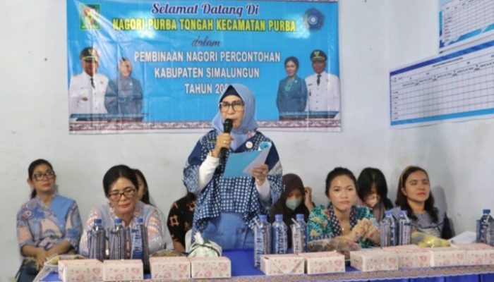 Ketua TP PKK Simalungun NY Darmawaty Anton Ahmat Saragih  Pembinaan Program PKK Bukan Hanya Untuk Perlombaan
