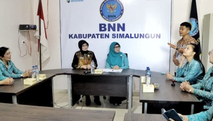 Dalam Upaya P4GN, TP PKK Simalungun dan BNN Tandatangani Nota Kesepakatan