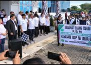 Lepas Tim RBM GKPS, Wakil Bupati Simalungun Berikan Apresiasi Kepada Penyelenggara RBM