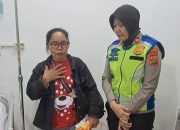 Diduga Kebut-Kebutan Remaja Tabrak Motor di Depan RSUD Djasamen Saragih