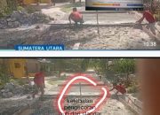 Diduga Pangulu Nagori Teladan Kecamatan Bosar Maligas Bermain Atas Rabat Beton Bermasalah DPP Kompi B Desak APH Bertindak Tegas