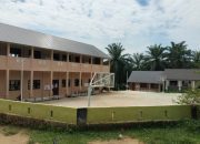 Pernah Ditinjau Jaksa Pembangunan RKB Bertingkat SMPN 1.Gunungmaligas Mengalami Masalah