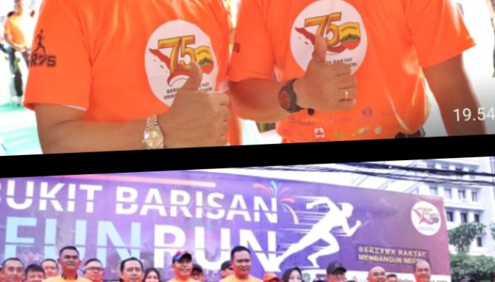 Bupati Simalungun Bersama Forkopimda Hadiri HUT ke-57 Kodam 1/BB
