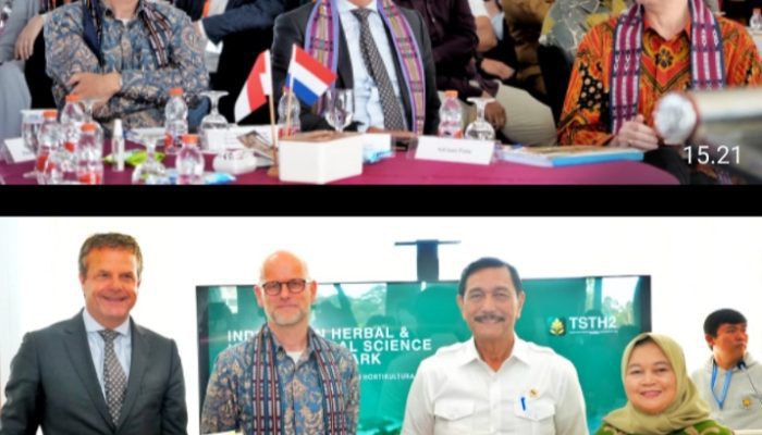 Wakil Bupati Simalungun Hadiri Pertemuan DEN RI dan Delegasi Belanda Untuk Pengembangan Sistem Pangan Berkelanjutan di Danau Toba