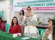 Ketua TP PKK Kabupaten Simalungun Ny Darmawaty Anton Achmat Saragih Ajak Inang GKPS Bisa Menjadi Agen Positip di Lingkungan Masing-Masing
