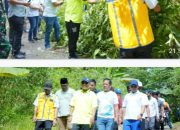 Untuk Kenyamanan Masyarakat Bupati Simalungun Bersama Wakil Bupati Gotongroyong Bersihkan Jalan Lintas Raya-Silou Kahean