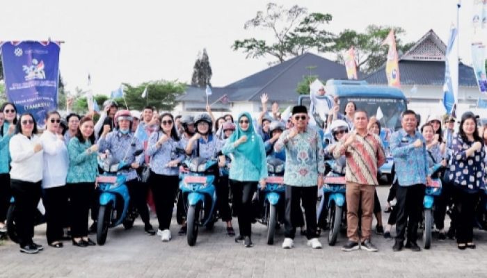 Peringatan Harganas ke -32 tahun 2025 di Kabupaten Simalungun Dimeriahkan Dengan Pelepasan Kirab dan Pemberian Bantuan