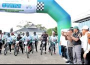 Lepas Peserta Geobike Kaldera Toba #8 Bupati Simalungun Berpesan  Kepada Biker Hati – Hati di Jalan