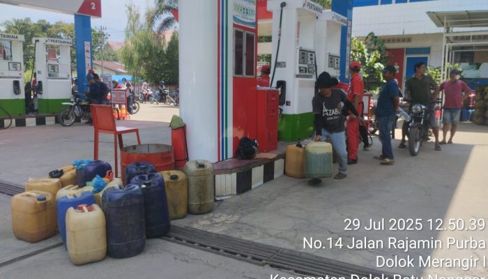 Diduga Salurkan BBM Subsidi Tak Sesuai Alokasi SPBU Dolok Merangir Didesak Segera Diperiksa