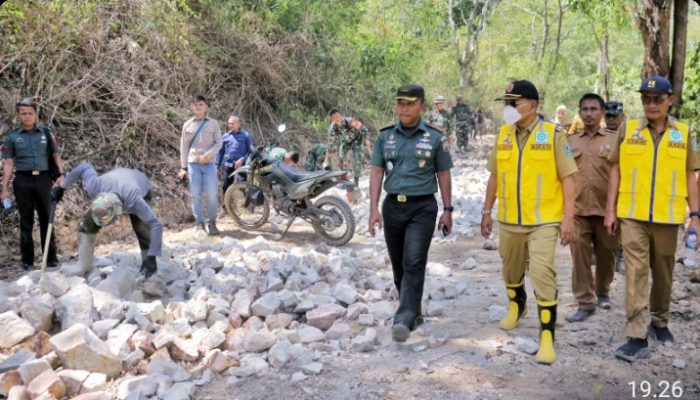Kolaborasi Pemkap Simalungun Dengan Kodim 0207/Sml Bangun Jalan Sepanjang 6,5 km